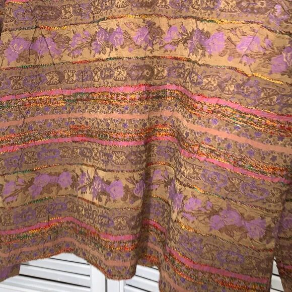 Coldwater Creek Pastel Tapestry Zip Up Jacket XL - Picture 13 of 16